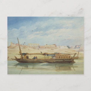 Kanga on the Nile at Luxor Postcard