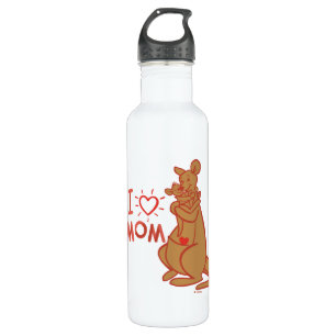 Kanga & Roo   I Love Mom 710 Ml Water Bottle