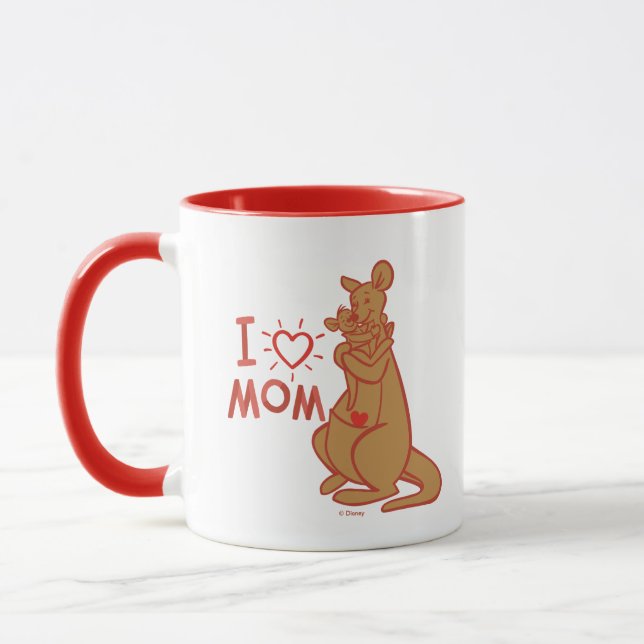 Kanga & Roo | I Love Mom Mug (Left)