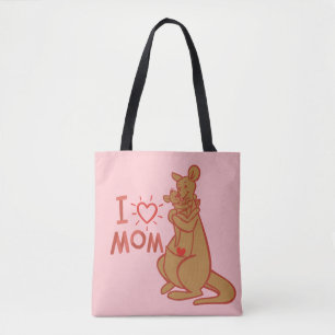 Kanga & Roo   I Love Mom Tote Bag