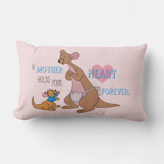 Kanga & Roo | Mother Quote Lumbar Pillow (Front)
