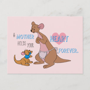 Kanga & Roo   Mother Quote Postcard
