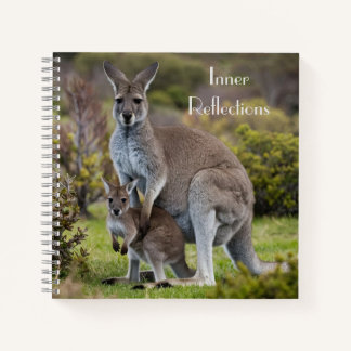 Kangaroo and Joey Notebook