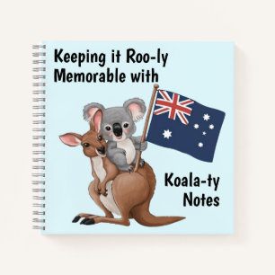 Kangaroo and Koala Notebook