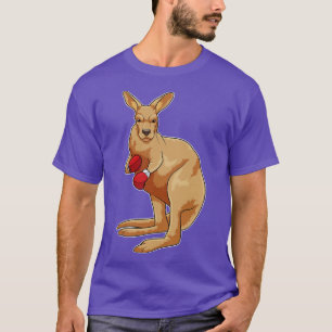 Kangaroo as Boxer with Boxing gloves T-Shirt