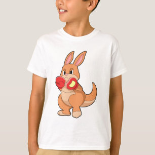 Kangaroo at Boxing with Boxing gloves T-Shirt