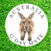 Kangaroo Aussie-Themed Wildlife Party