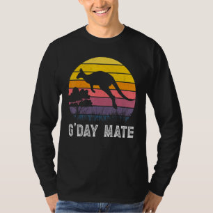 Kangaroo Australia G'Day Mate Australia Symbol Wom T-Shirt