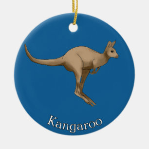 Kangaroo Australia Ornament