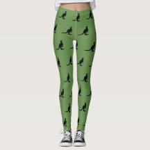 Kangaroo Australiana Leggings