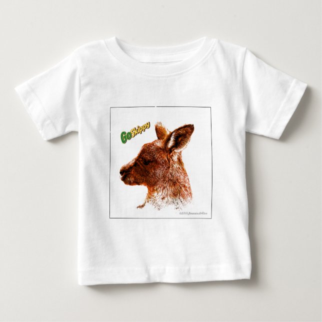 Kangaroo Baby T-Shirt (Front)