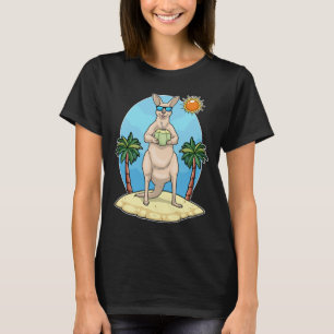 Kangaroo Beach Coconut Summer T-Shirt