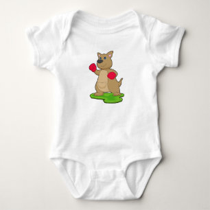 Kangaroo Boxer Boxing gloves Boxing Baby Bodysuit