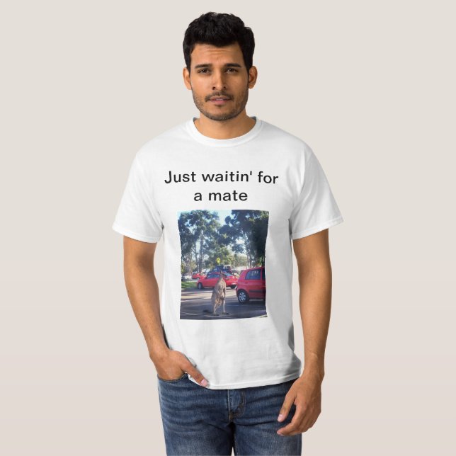 Kangaroo car park T-Shirt (Front Full)