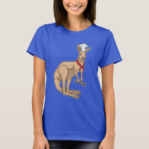 Kangaroo Chef Spatula Cook T-Shirt