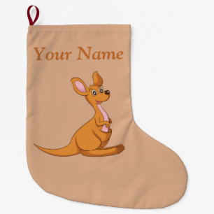Kangaroo Christmas Stocking