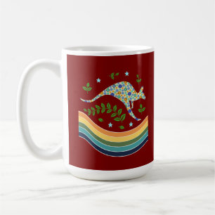 kangaroo coffee mug