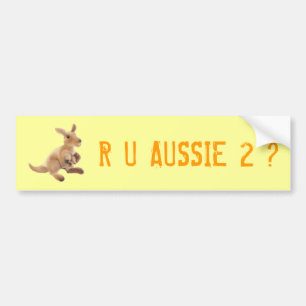 Kangaroo Collection Bumper Sticker