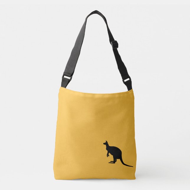 Kangaroo contour crossbody bag (Front)