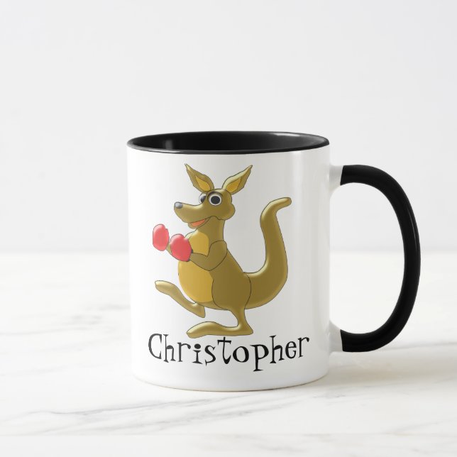 Kangaroo Design Mug (Right)