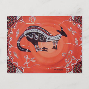Kangaroo Dreaming Postcard