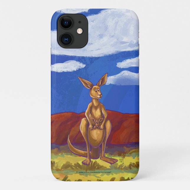 Kangaroo Electronics Case-Mate iPhone Case (Back)