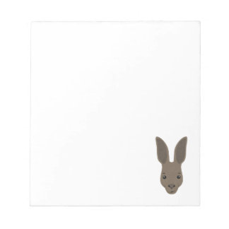 Kangaroo Face Notepad