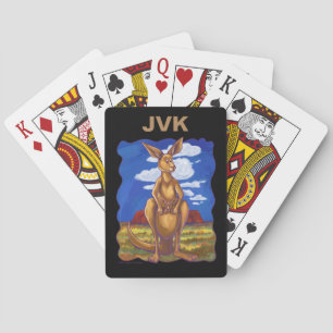 Kangaroo Gifts & Accessories Playing Cards