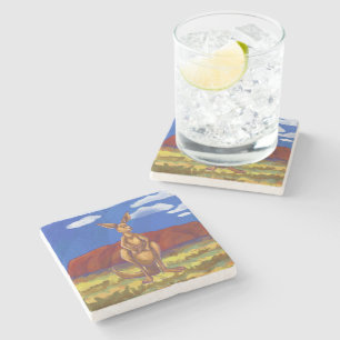 Kangaroo Gifts & Accessories Stone Coaster