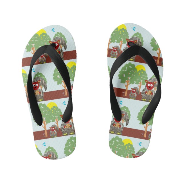 kangaroo kid's flip flops (Footbed)