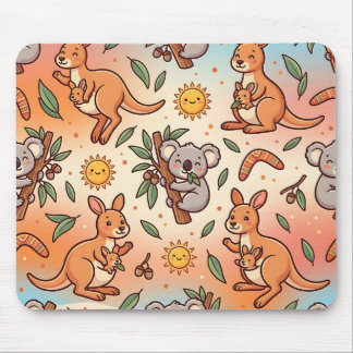 Kangaroo Koala Outback Mousepad