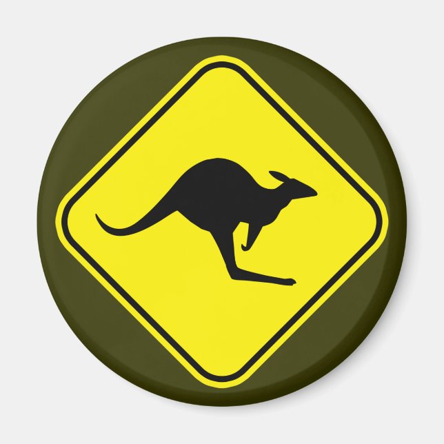 Kangaroo Magnet (Front)