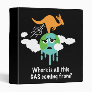 Kangaroo Methane Fart Binder