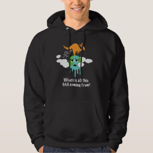 Kangaroo Methane Fart Hoodie