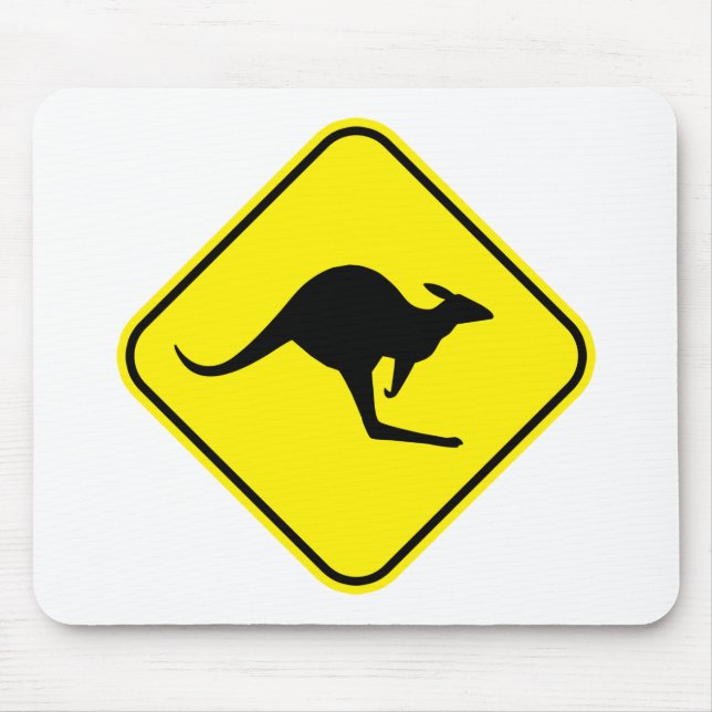 Kangaroo Mouse Pad (Front)
