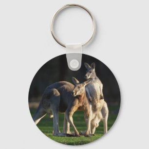 Kangaroo Pair Keychain