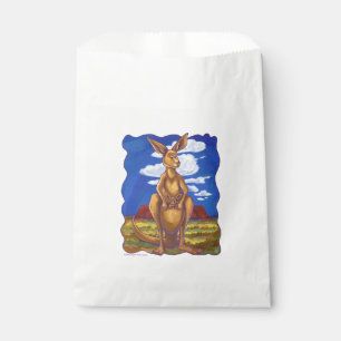 Kangaroo Party Centre Favour Bag