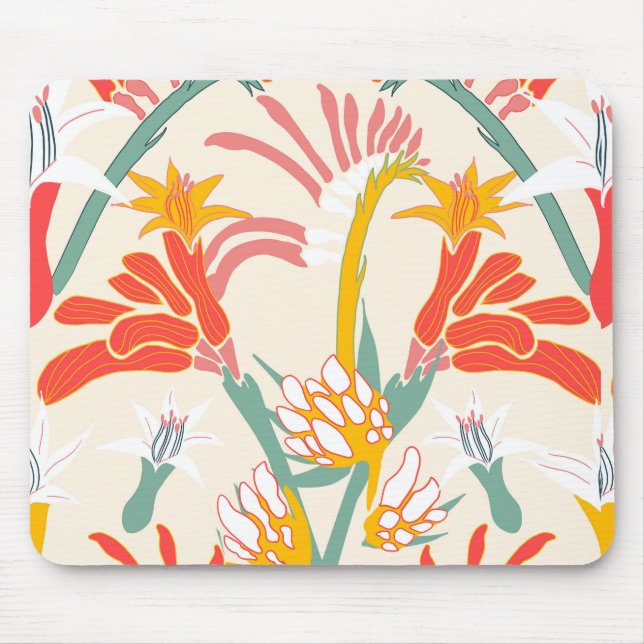 Kangaroo Paw Mouse Pad (Front)