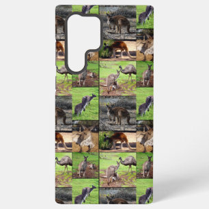 Kangaroo Photo Collage , Samsung Galaxy Case