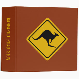 kangaroo road sign binder