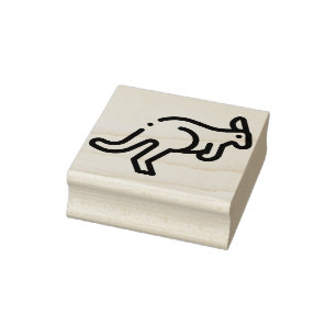 Kangaroo Rubber Stamp