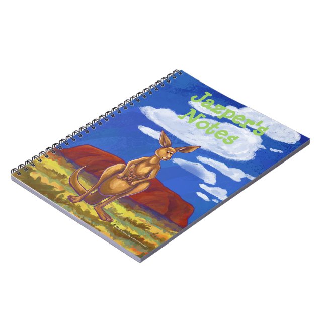 Kangaroo Stationery Notebook (Left Side)