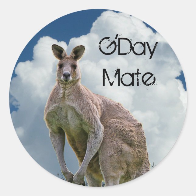 Kangaroo Stickers (Front)