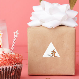 Kangaroo stickers a symbol of strength