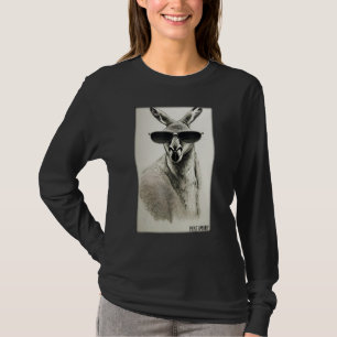 Kangaroo sunglasses zoo animals nature wildlife Au T-Shirt