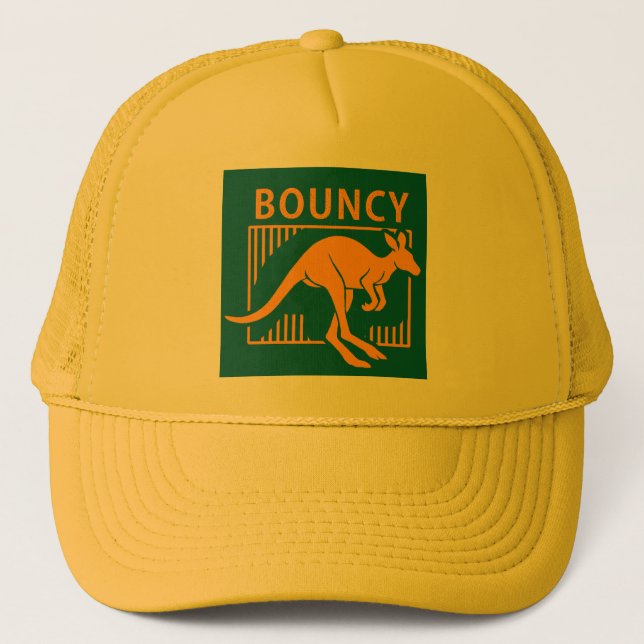 kangaroo trucker hat (Front)