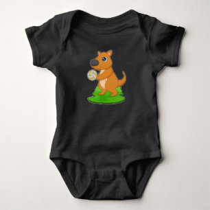 Kangaroo Volleyball player Volleyball Baby Bodysuit