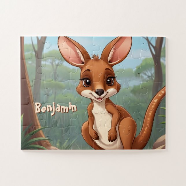 Kangaroo Wonderland Jigsaw Puzzle (Horizontal)