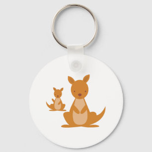 Kangaroos Keychain