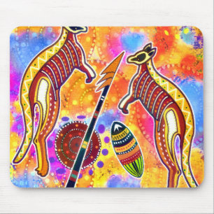 Kangaroos Mouse Pad